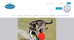 Desktop Screenshot of pawsplace.org